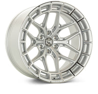 Thumbnail for Vossen HFX-1 18x9 / 6x135 / ET0 / Super Deep / 87.1 CB - Silver Polished Wheel