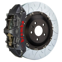 Thumbnail for Brembo 08-13 BMW M3/11-12 1M Front GTS BBK 6 Piston Cast 380x34 2pc Rotor Slotted Type3-Black HA