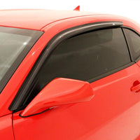 Thumbnail for AVS 15-18 Ford Mustang Ventvisor Outside Mount Window Deflectors 2pc - Smoke