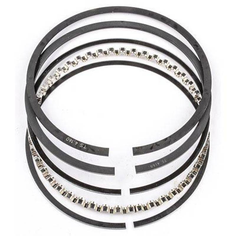 Mahle Rings Perf Napier Steel 2nd Ring 4.070in x 1.0MM .136in RW Plain Ring Set (48 Qty Bulk Pack)