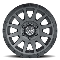 Thumbnail for ICON Compression 17x8.5 6x5.5 0mm Offset 4.75in BS 106.1mm Bore Double Black Wheel