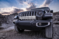 Thumbnail for Diode Dynamics 18-21 Jeep JL Wrangler/Gladiator SS30 Bumper Bracket Kit - White Driving Dual