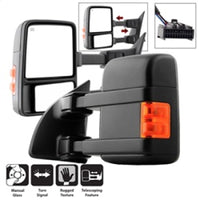 Thumbnail for xTune 99-15 Ford SuperDuty L/R Manual Extendable - Manual Adjust Mirror MIR-FDSD08S-MA-AM-SET