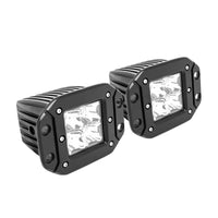 Thumbnail for Westin FM4Q 3W Osram w/mounting hardware and pigtail connectors (set of 2) - Black