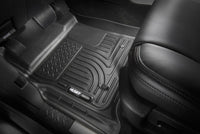 Thumbnail for Husky Liners 19 Dodge Ram 1500 Crew Cab Weatherbeater Black Front & 2nd Seat Floor Liners