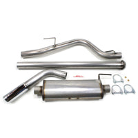 Thumbnail for JBA 11-14 Ford F-150 All 2.7L/3.5L/5.0L 409SS Pass Side Single Exit Cat-Back Exhaust