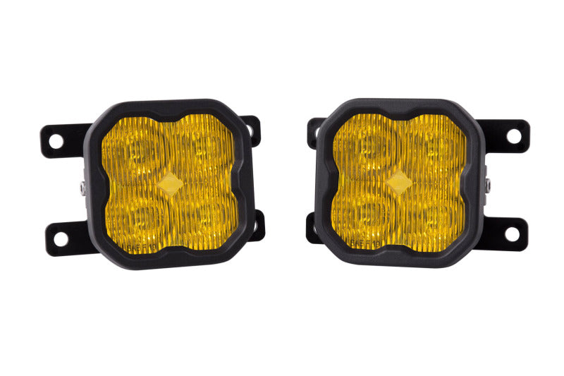 Diode Dynamics SS3 Sport Type AS Kit ABL - Yellow SAE Fog