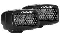 Thumbnail for Rigid Industries SR-M Series PRO Midnight Edition - Spot - Diffused - Pair