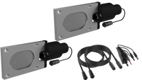 Thumbnail for QTP Bolt-On QTEC Dual Low Profile Oval Electric Cutout Valves - Pair