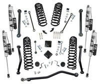Thumbnail for Superlift 20-22 Jeep Gladiator JT (NO Mojave) 4WD 4in Dual Rate Coil Lift Kit w/Fox 2.0 Res Shocks
