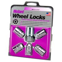 Thumbnail for McGard Wheel Lock Nut Set - 5pk. (Cone Seat) 1/2-20 / 3/4 &13/16 Dual Hex / 1.46in. Length - Chrome