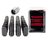 Thumbnail for McGard 8 Lug Hex Install Kit w/Locks (Cone Seat Nut) M14X1.5 / 22mm Hex / 1.945in. Length - Black