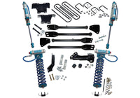 Thumbnail for Superlift 17-19 Ford F-250 SD 4WD 4in Lift Kit w/4-Link King Front Coilovers/Rear Reservoir Shocks