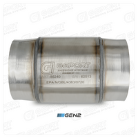 Thumbnail for GESI G-Sport 400 CPSI GEN 2 EPA Compliant 4in Inlet/Out Catalytic Converter-4.5in x 4in 500-850HP