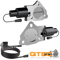 Thumbnail for QTP 3in Bolt-On QTEC Dual Electric Cutout Valves - Pair