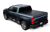 Thumbnail for LEER 2016+ Toyota Tacoma HF650M 6Ft2In w/Track Tonneau Cover - Folding