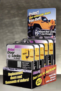 Thumbnail for McGard Jeep Door Lock Counter Display - Incl. (3) Sets of 76060 / (2) Sets of 76057 / (1) Display