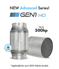 Thumbnail for GESI G-Sport 6PK 300 CPSI EPA Compliant 2.5in Inlet/Outlet GEN1 High Output Cat Conv Assembly