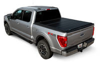 Thumbnail for LEER 2016+ Nissan Titan HF350M 6Ft 6In w/o Track Tonneau Cover - Folding Full Size Standard Bed