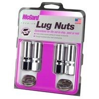 Thumbnail for McGard Hex Lug Nut (Drag Racing X-Long Shank) 1/2-20 / 13/16 Hex / 2.475in. Length (4-Pack) - Chrome