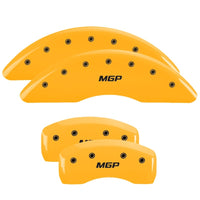 Thumbnail for MGP 4 Caliper Covers Engraved Front & Rear MGP Yellow finish black ch
