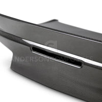 Thumbnail for Anderson Composites 2016+ Chevy Camaro Carbon Fiber Double Sided Deck Lid w/ Integrated Spoiler