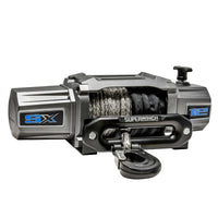 Thumbnail for Superwinch 12000 LBS 12V DC 3/8in x 80ft Synthetic Rope SX 12000SR Winch - Graphite