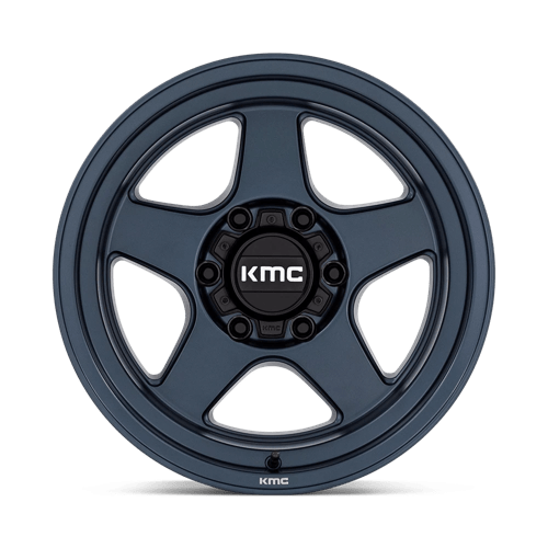 KMC KM728 17X8.5 5X5.0 MTL-BLUE -10MM