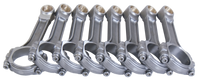 Thumbnail for Eagle Chevrolet Small Block 5140 I-Beam Connecting Rod 6.250in w/ 3/8in ARP 8740 (Set of 8)