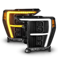 Thumbnail for ANZO 21-23 Ford F-150 (w/Factory Halogen) Z-Series Full LED Proj Headlights - Driver Side ONLY