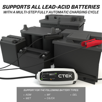 Thumbnail for CTEK Battery Charger - CT5 Time To Go - 4.3A