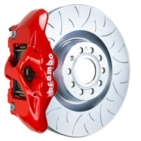 Thumbnail for Brembo 16-23 Audi TT Front GT BBK 4 Piston Cast 345x30 1pc Rotor Slotted Type3-Red