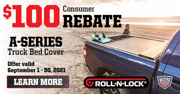Get your A-SERIES Truck Bed Cover and... SAVE $100 until Sept 30th!