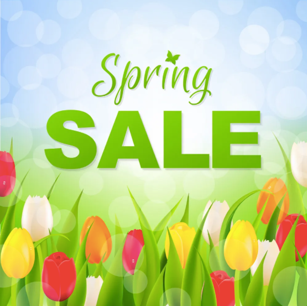 Celebration Sale - Spring is Finally Here!