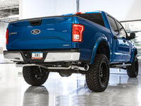 Thumbnail for AWE Tuning 2015+ Ford F-150 0FG Dual Exit Performance Exhaust System w/5in Chrome Silver Tips