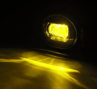 Thumbnail for Alpharex 02-08 Dodge Ram 1500/03-09 Ram 2500/3500 DoubleTap Dual Color LED Proj Fog Lights - Wt/Ambr