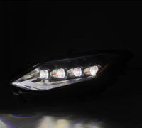 Thumbnail for AlphaRex 23-24 Nissan Z NOVA-Series LED Projector Headlights Alpha-Blk w/Activation Light & Seq.Sig