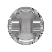 Thumbnail for Manley Mitsubishi 4B11 86mm Bore 9.0:1 CR -5cc Dish Turbo Tuff Piston Set w/ Rings