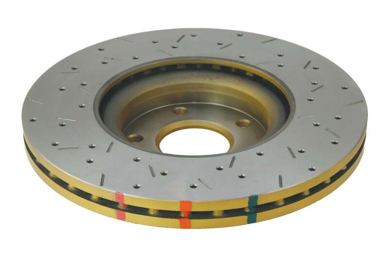 DBA 06-07 350Z / 05-07 G35 / 06-07 G35X Front Drilled & Slotted 4000 Series Rotor