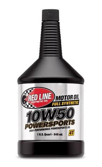 Thumbnail for Red Line 10W50 Powersports Motor Oil - Quart