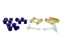 Thumbnail for SuperPro 97-07 Toyota Land Cruiser Greaseable Leaf Spring and Shackle Bushing Kit- (Rear)