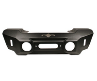 Thumbnail for Rock Slide 18-25 Jeep Wrangler JL 2-4 Door Shorty Front Bumper With Winch Plate
