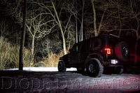 Thumbnail for Diode Dynamics 18-21 Jeep JL Wrangler/Gladiator SS30 Bumper Bracket Kit - White Flood Dual