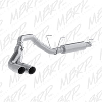 Thumbnail for MBRP 14-16 Ram 2500/3500 6.4L 4in AL Single Side Dual Outlet Cat Back Exhaust