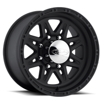 Thumbnail for Raceline 892 Renegade 16x8in / 8x165.1 BP / 0mm Offset / 130.81mm Bore - Satin Black Wheel