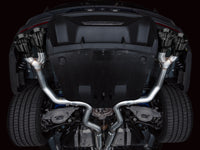 Thumbnail for AWE 2024 Ford Mustang Dark Horse S650 RWD Track Edition Catback Exhaust w/ Quad Diamond Black Tips