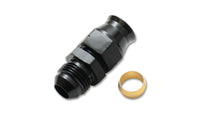 Thumbnail for Vibrant -8AN Male to 0.375in Tube Adapter Fitting (w/Brass Olive Insert)