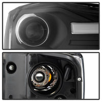 Thumbnail for Spyder 04-15 Nissan Titan / 04-07 Nissan Armada V2 Projector Headlights - Black PRO-YD-NTI04-DRL-BK