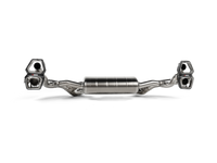 Thumbnail for Akrapovic 23-24 BMW XM (G09) TwinPower Turbo V8 Hybrid Slip-On Race Line (Titanium) w/ Carbon Tips