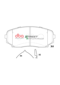 Thumbnail for DBA 2018+ Mitsubishi Eclipse Cross SP Performance Front Brake Pads